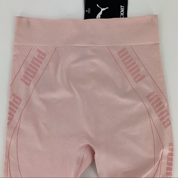 Puma NWT Pink Evostripe Evoknit 7/8 Tights, XS - Picture 5 of 16